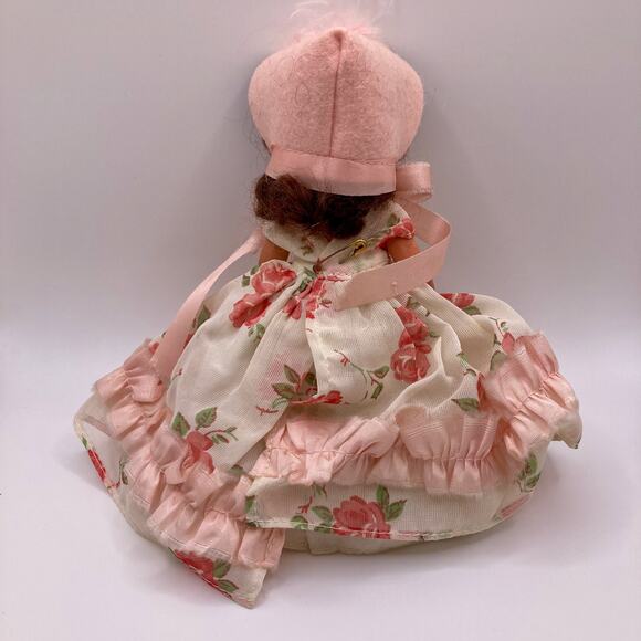 Vintage 40s Nancy Ann Storybook Doll 5.5" Pretty Maid #126 Bisque w/Box - Picture 3 of 6